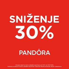 Pandora sniženje 30%